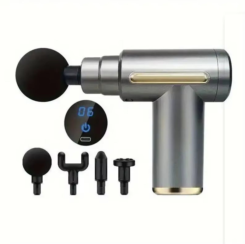 Mini Muscle Massage Gun Protable Body Massager Deep Handheld Percussion Massager for Body Back and Neck Leg
