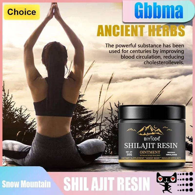Shilajit Natural Health Supplement
