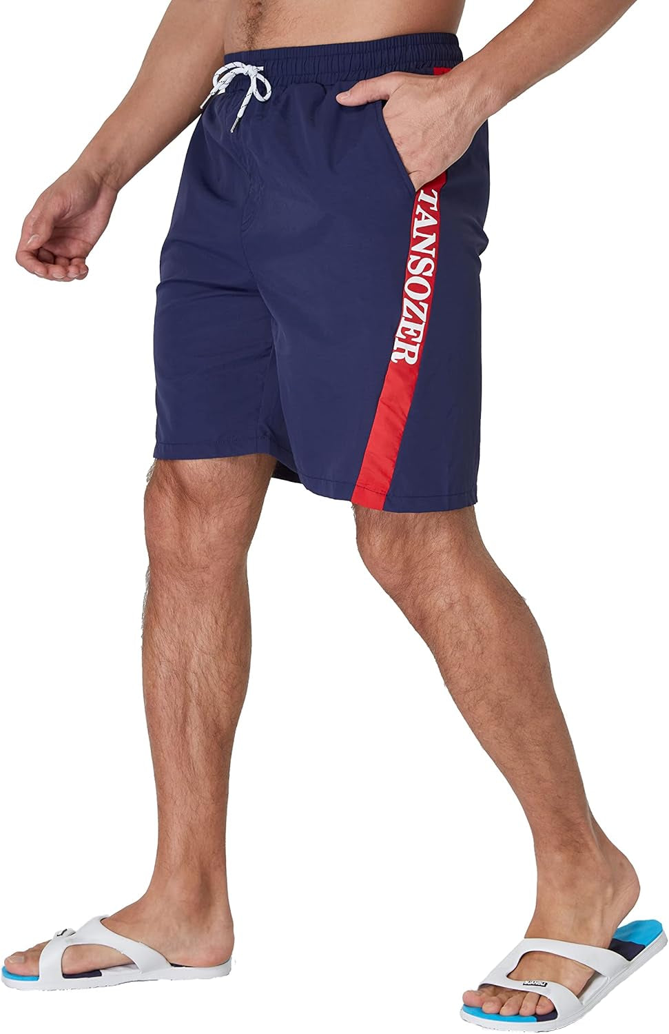 Quick Dry Swimming Mens Swim Trunks Shorts