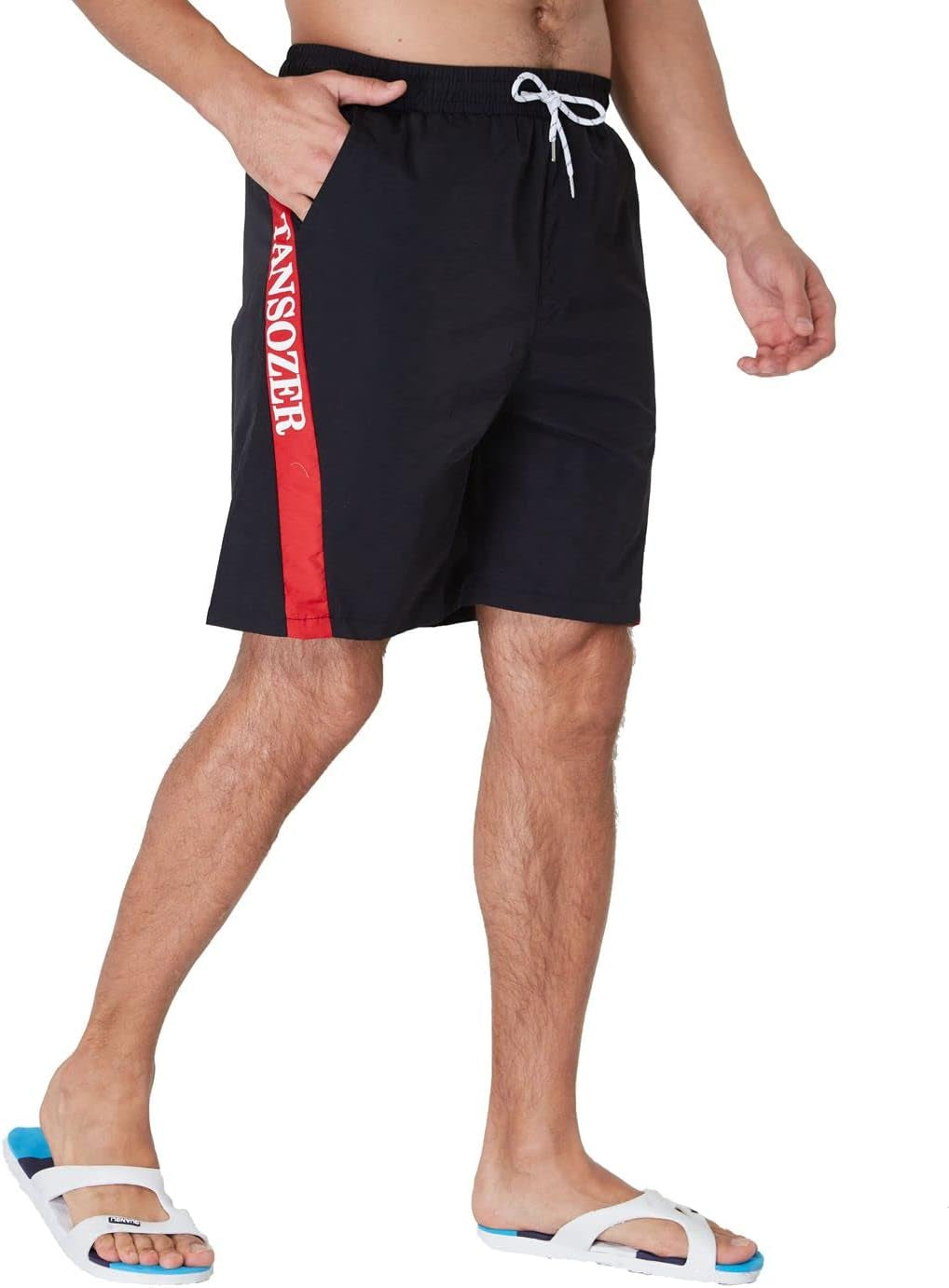 Quick Dry Swimming Mens Swim Trunks Shorts