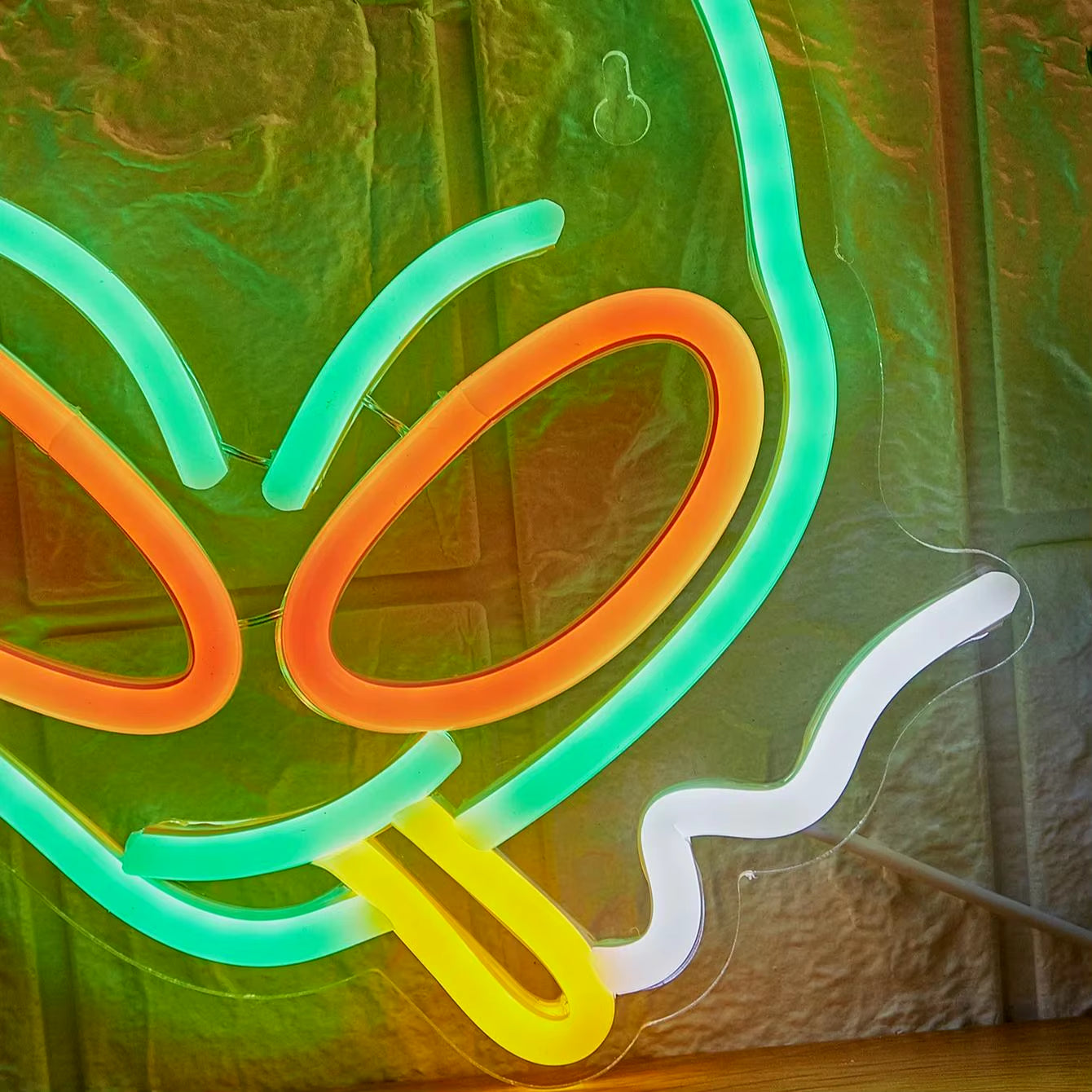 Chi-Buy LED Neon Alien Smoking Neon Signs Night Light 3D Wall Art & Game Room Bedroom Living Room Decor Lamp Signs